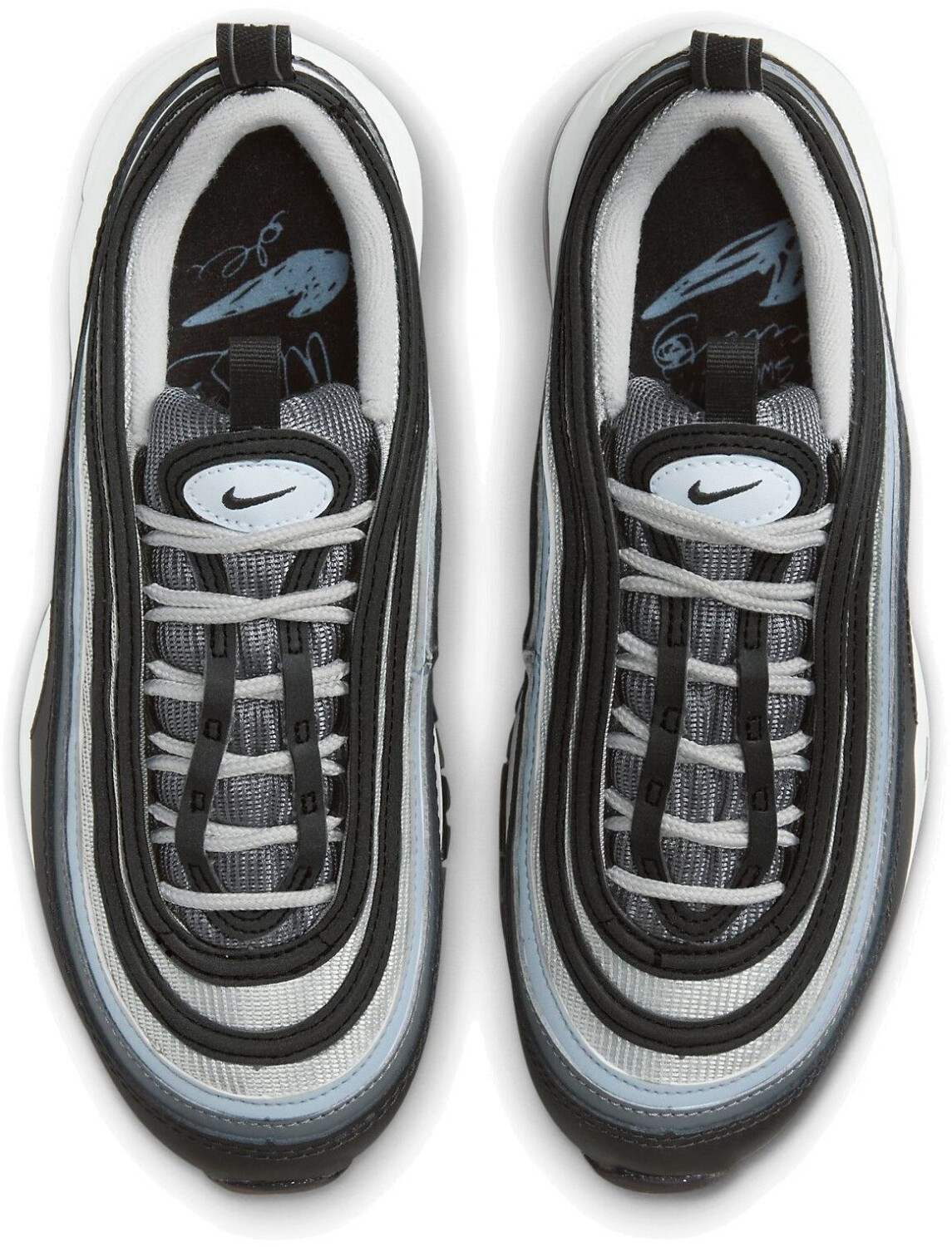 Nike air max 97 black/summit white/platinum tint top