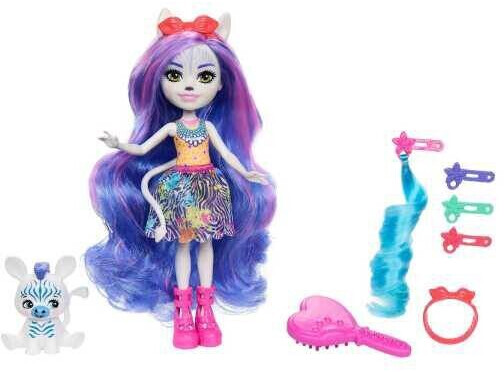 Mattel Enchantimals Glam Party Zemirah Zebra Grainy au meilleur prix sur idealo