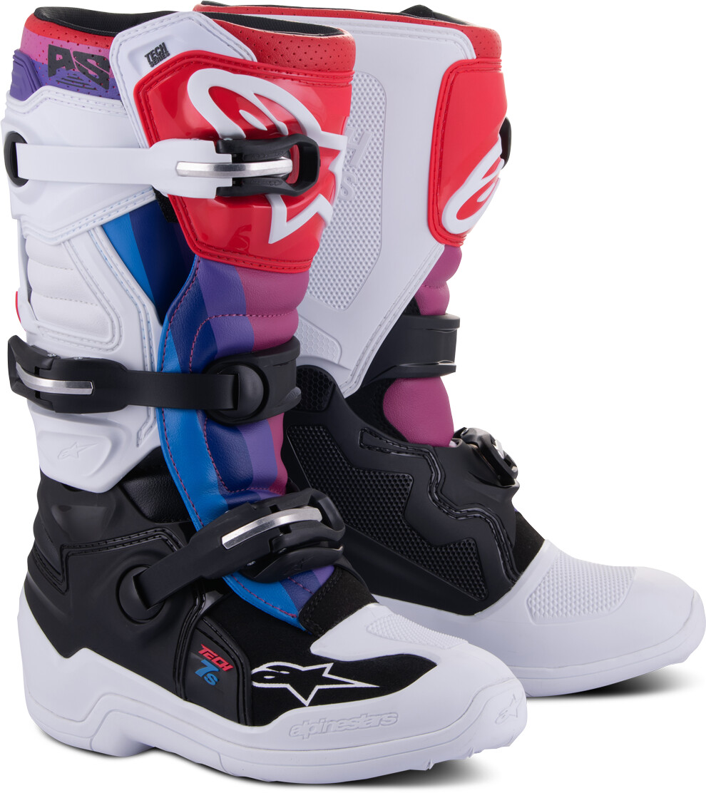 Photos - Motorcycle Boots Alpinestars Tech 7S Kids white/black/red 