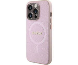 Custodia Rigida GUESS Per IPhone 15 Pro 6.1'' – Colore Rosa, Modello GUHCP15LG4GFPI