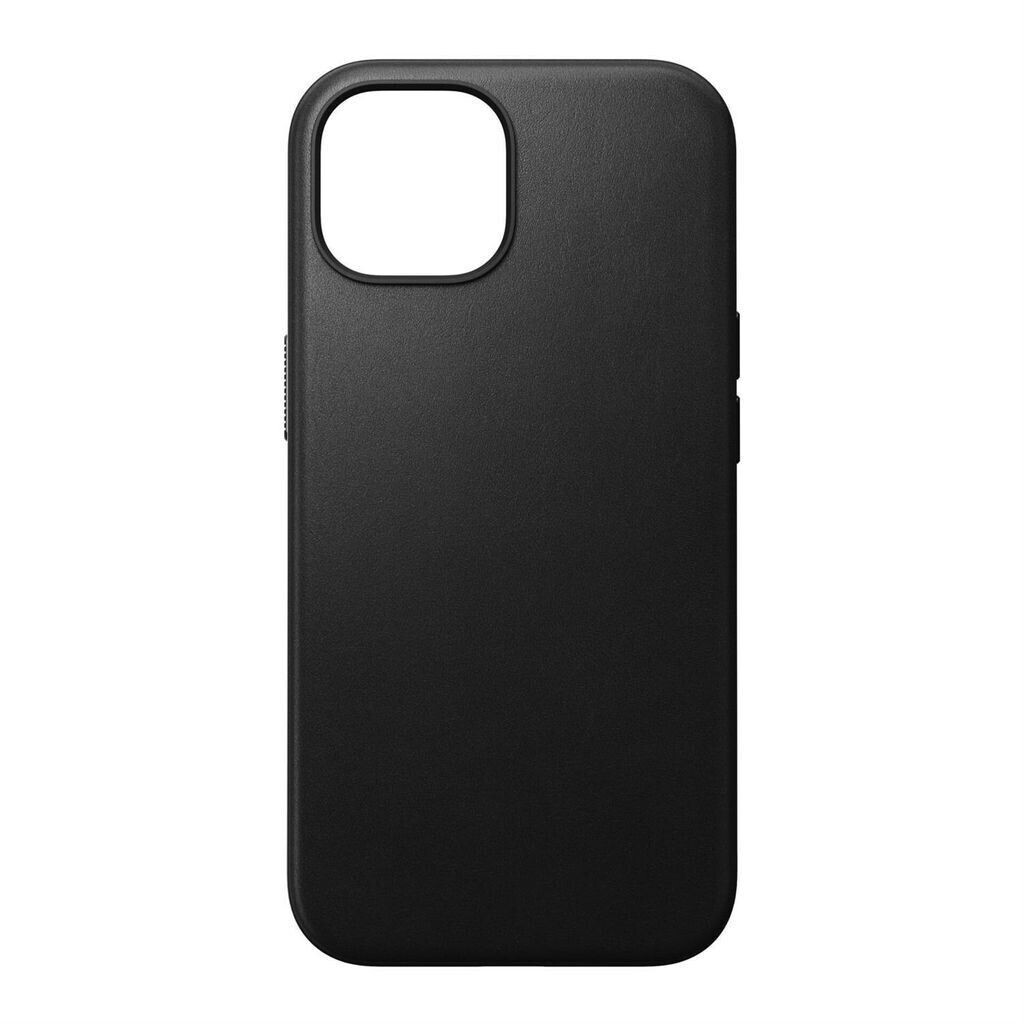Nomad Goods Modern Leather Case Black iPhone 15