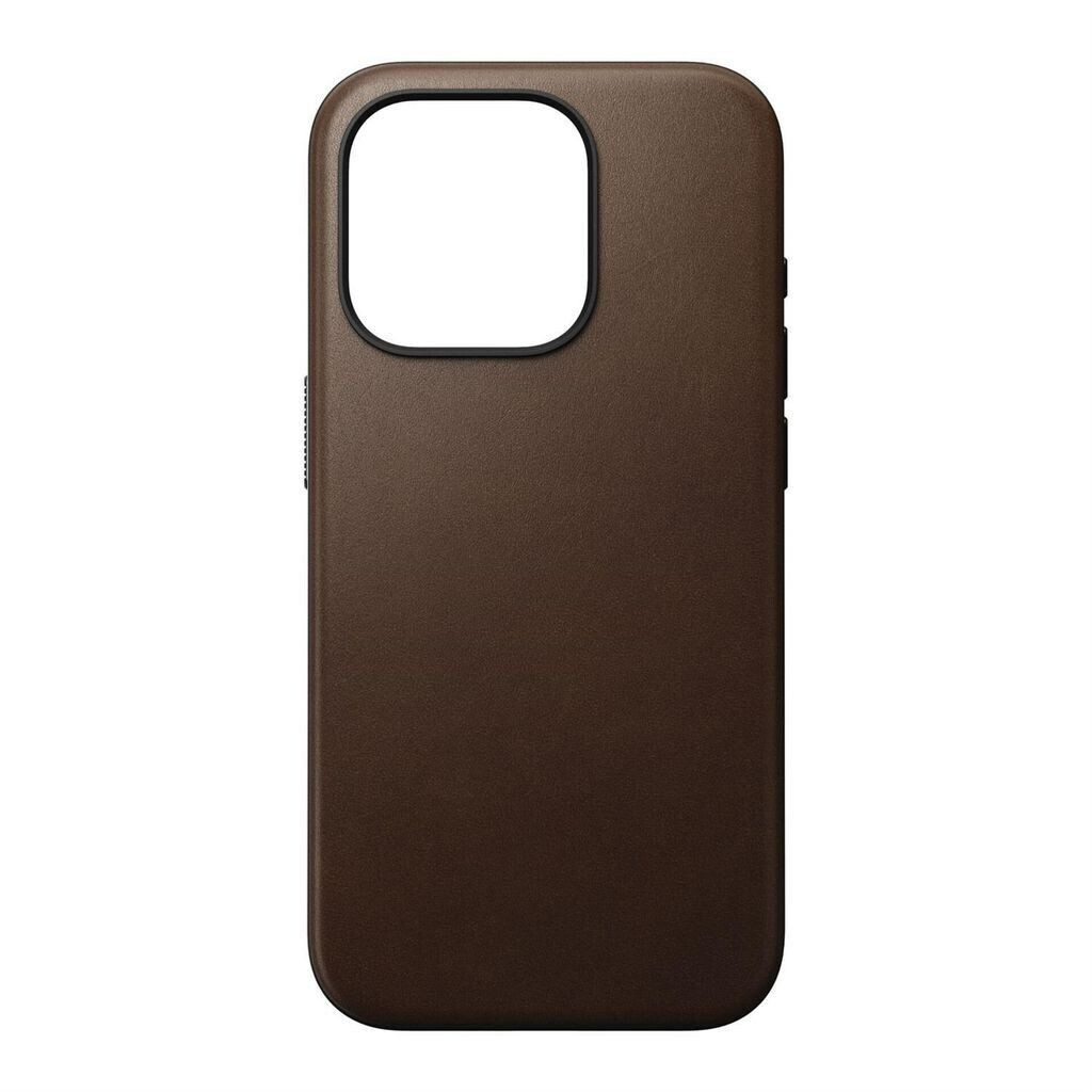 Nomad Goods Modern Leather Case Brown iPhone 15 Pro