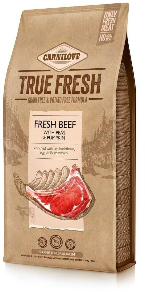 Carnilove True Fresh dry dog food Fresh Beef with Peas and Pumpkin