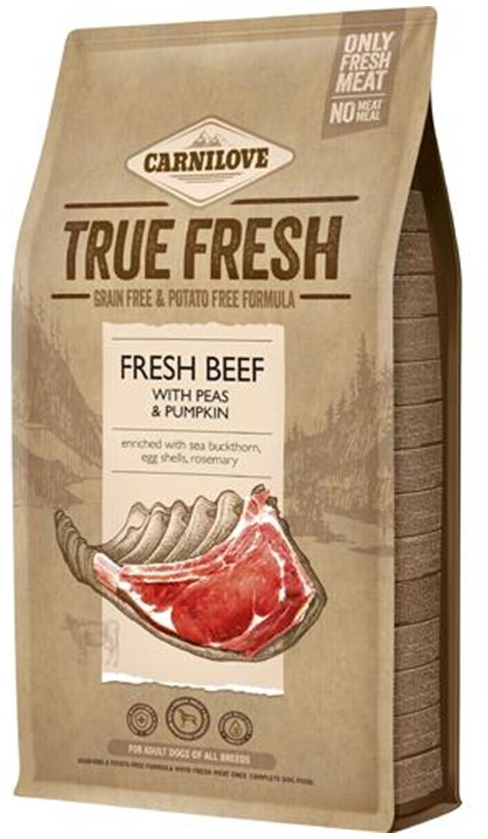 Carnilove True Fresh dry dog food Fresh Beef with Peas and Pumpkin 4kg