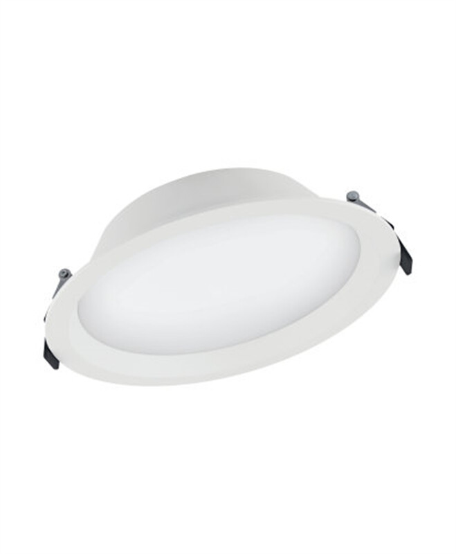 LEDVANCE Downlight aluminum DALI 200 25W 4000K IP44/Ip20Wt dimmable