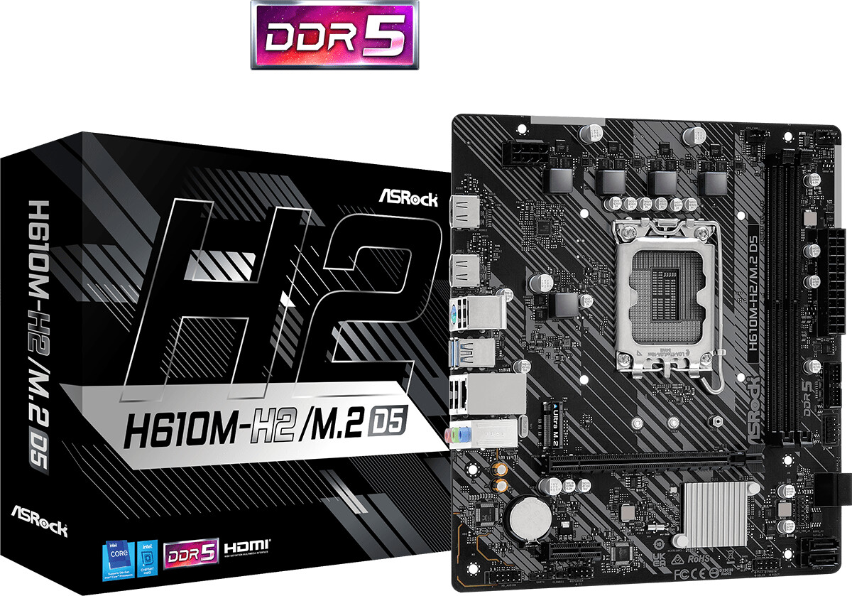 ASRock H610M-H2/M.2 D5