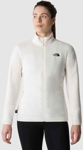 White fleece womens top