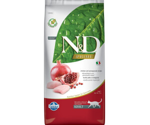 Buy Farmina N D Cat Adult Chicken Pomegranate 5kg from 37.99