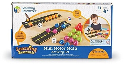 Learning Resources Mini Motor Math Activity Set