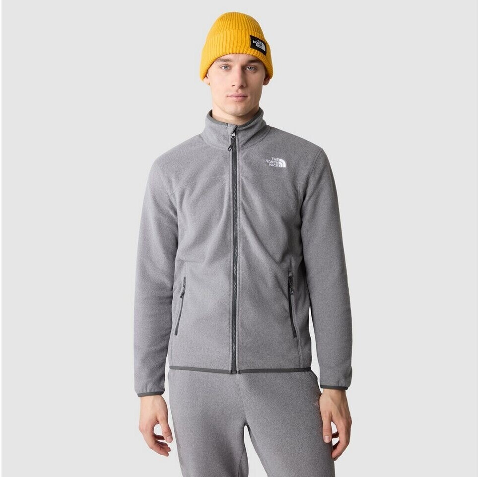 The North Face 100 Glacier Fleece Full Zip TNF medium grey heather ab 56 09 Preisvergleich bei idealo