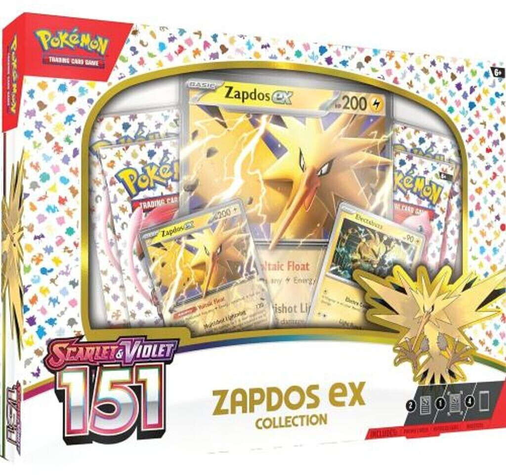Pokémon Scarlet & Violet 151 - Zapdos ex Collection
