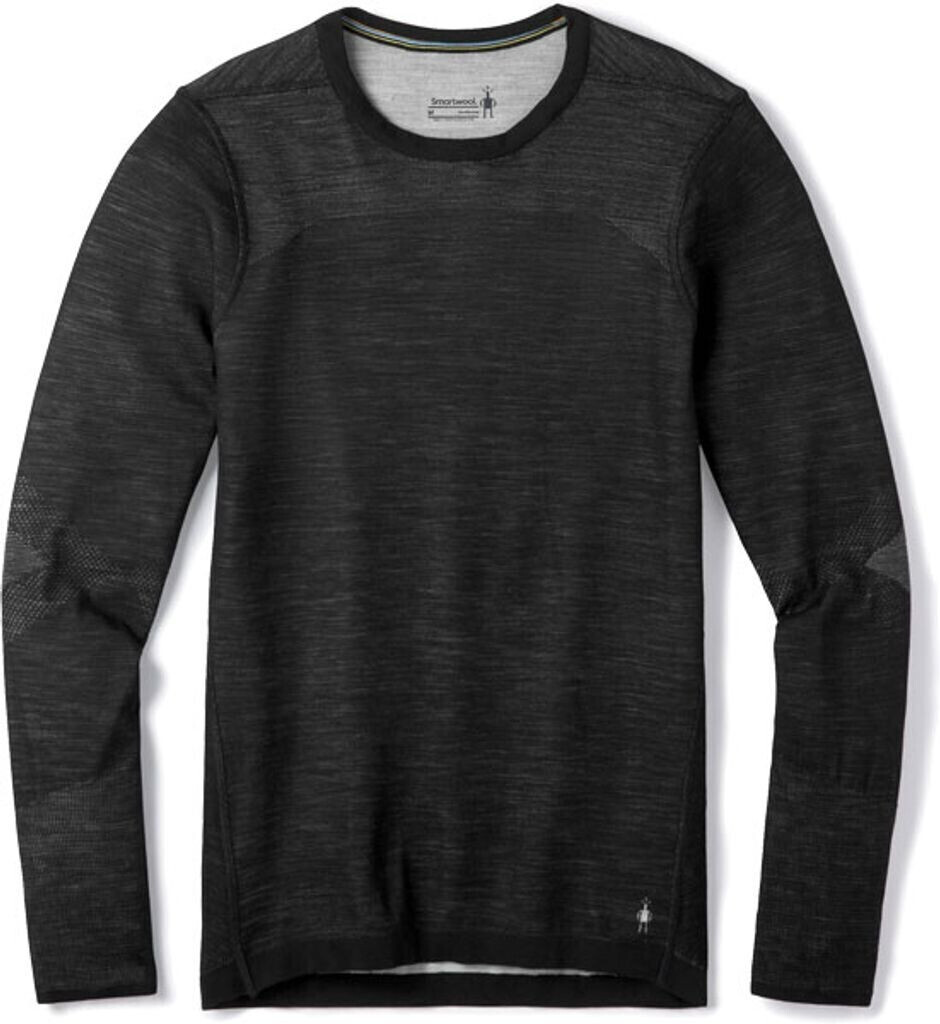 Smartwool Men's Intraknit Thermal Merino Baselayer Round Neck black/white