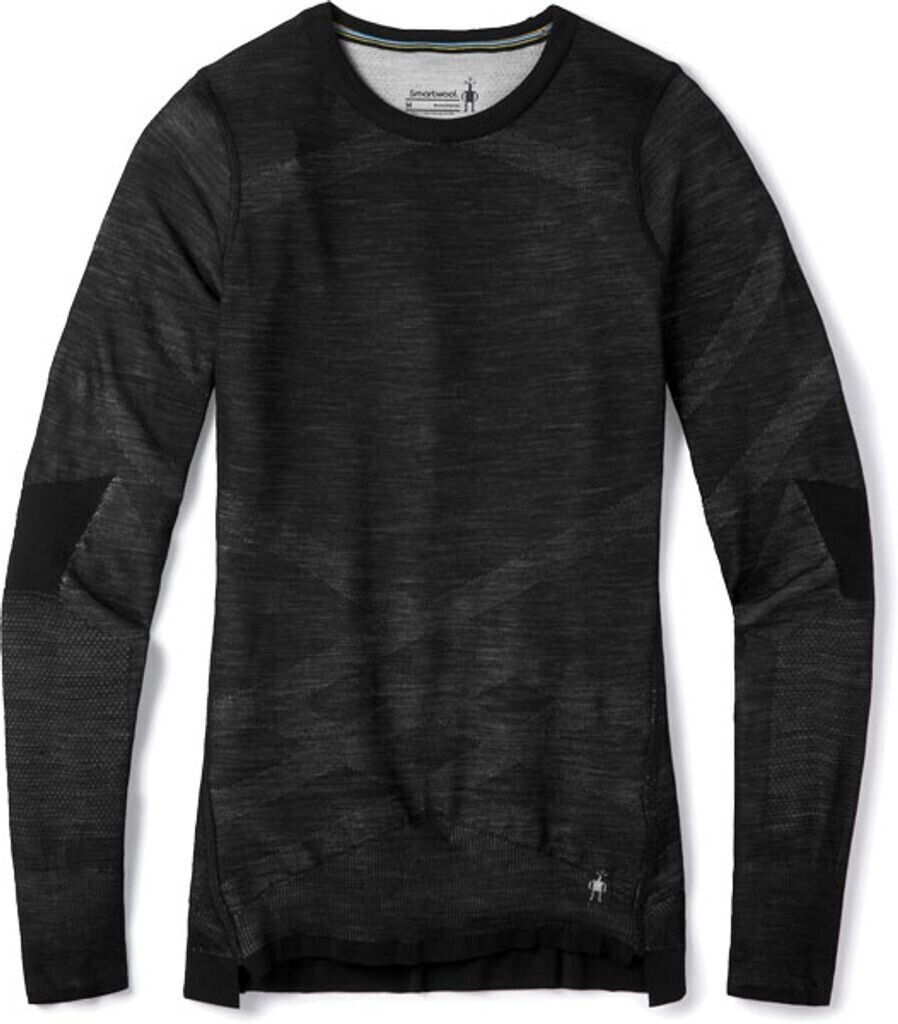 Smartwool Intraknit Merino 200 Crew Neck LS Women black/white