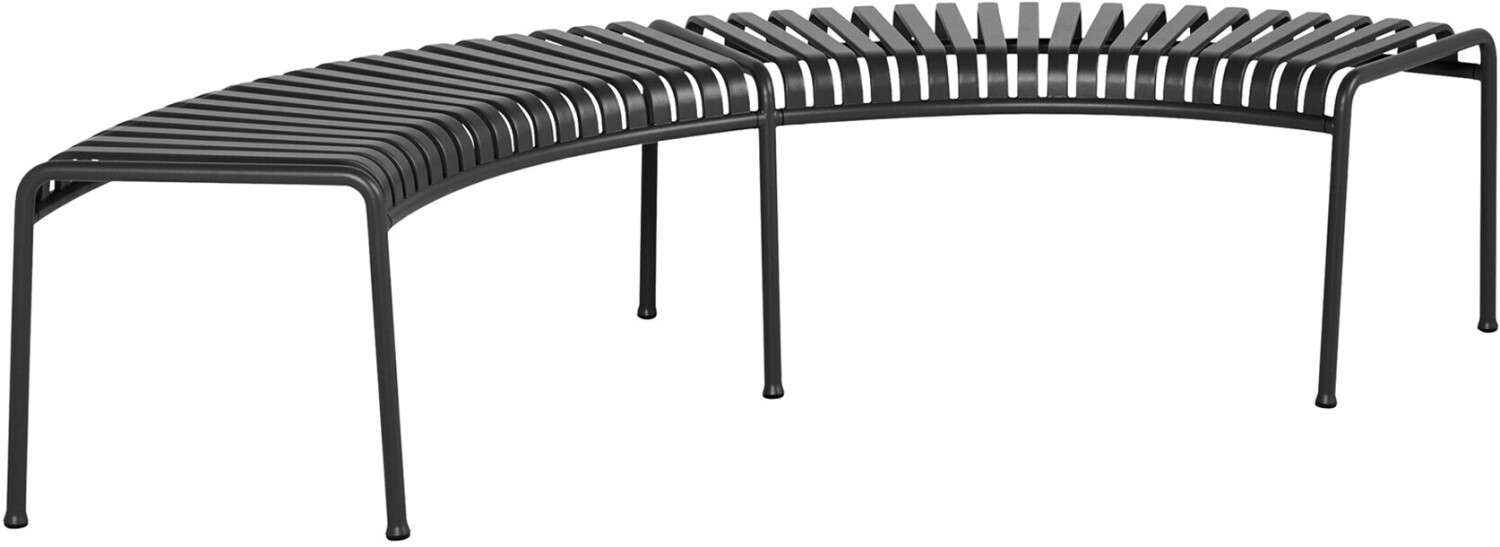 HAY Palissade Park Bench anthracite