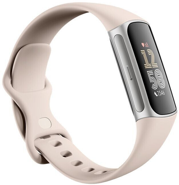 Silver fitbit watch sales