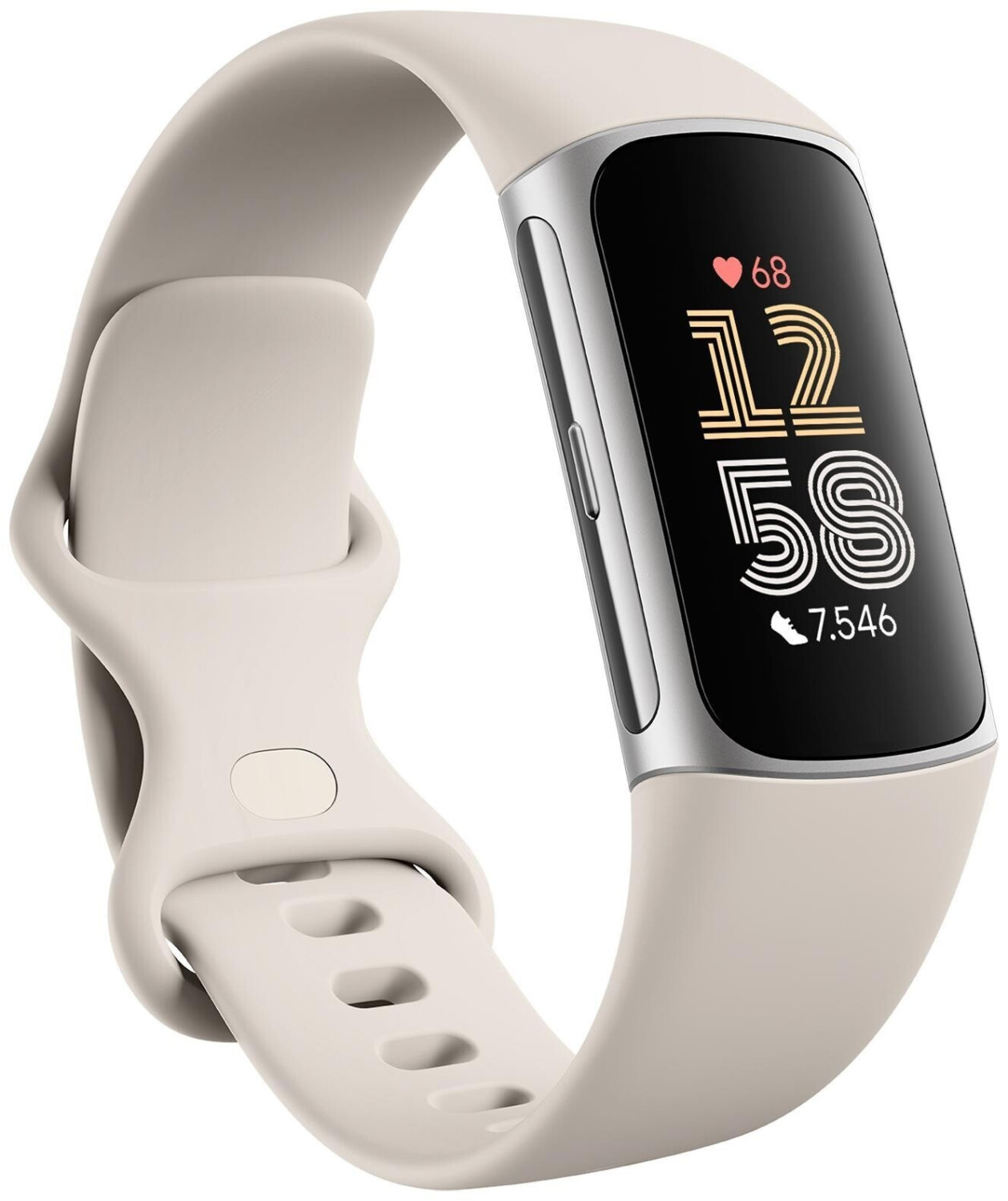 Fitbit Charge 6 Porcelain/Silver