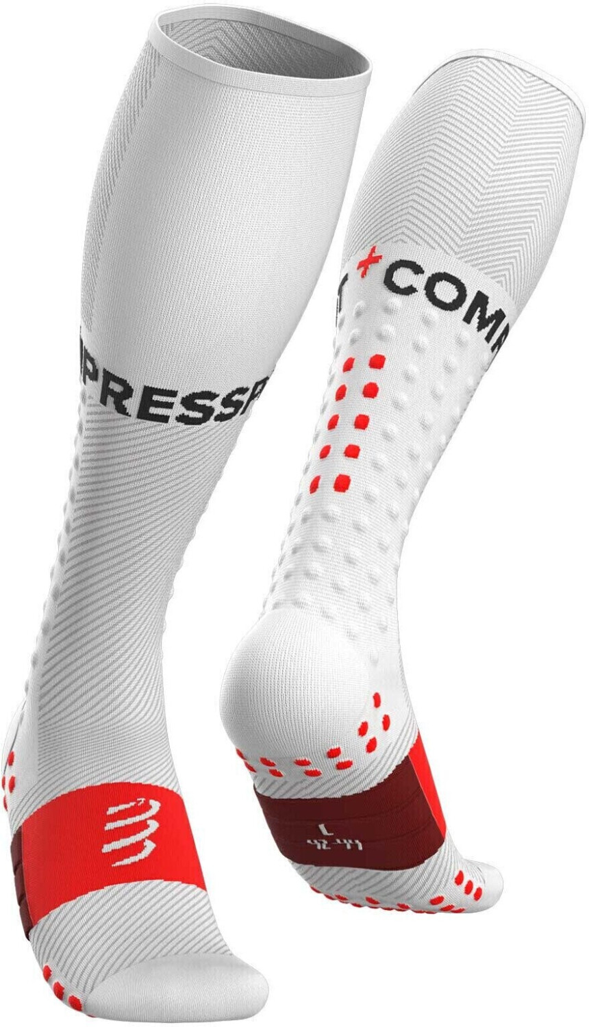 Compressport Full Run Socks (SU00004B) white