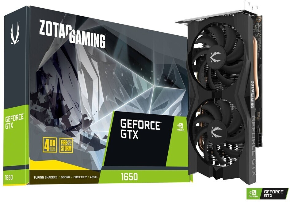 Zotac GeForce GTX 1650 4GB GDDR6 ab 171,96 € | Preisvergleich bei idealo.de