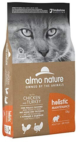 Almo Nature Holistic Maintenance dry cat food chicken and turkey 12kg