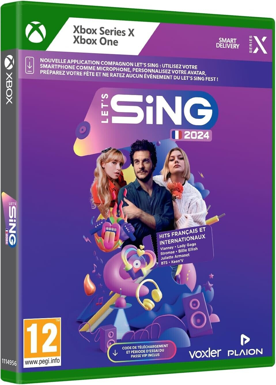 Let's Sing 2024 Hits Francais et Internationaux (Xbox One/Xbox Series X)