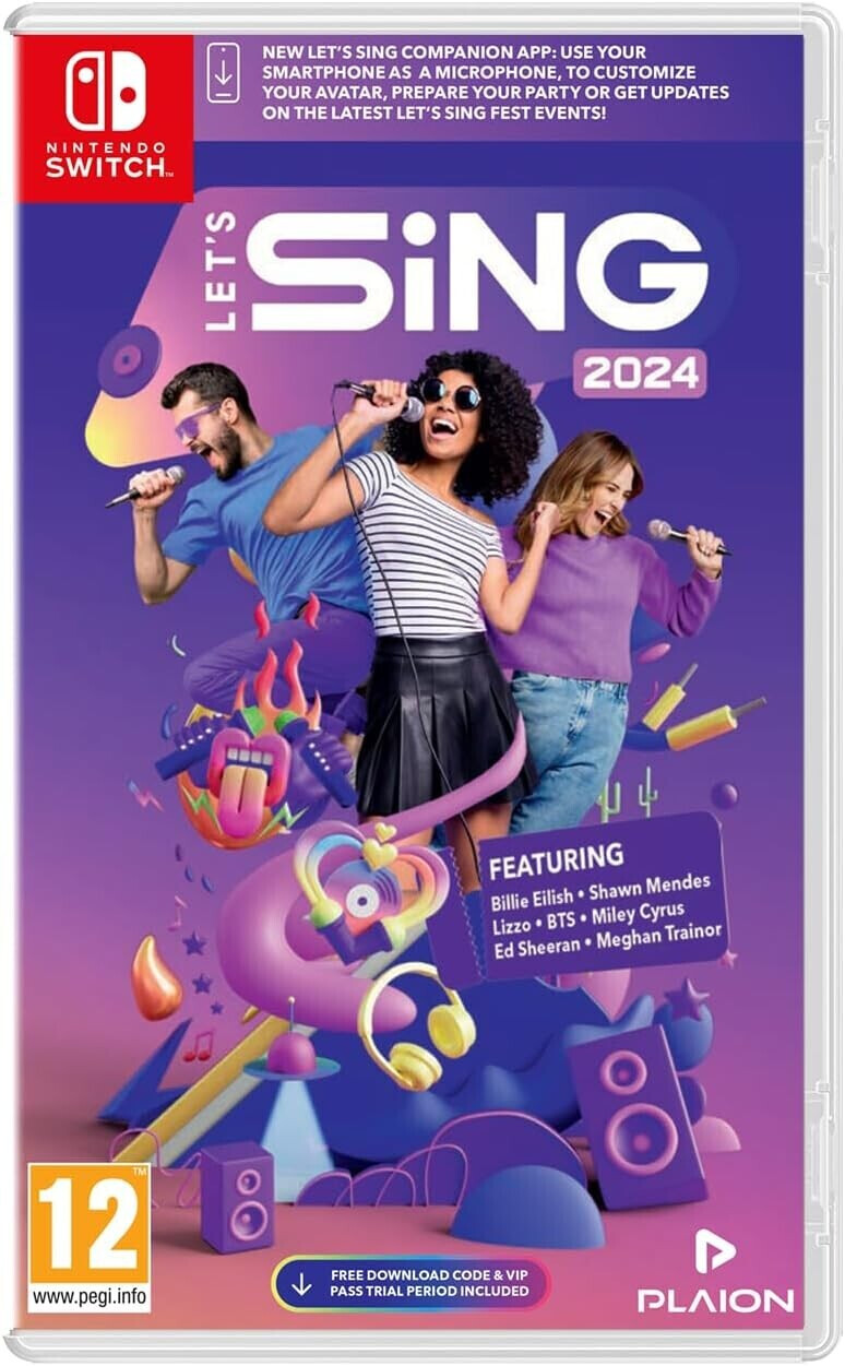 Lets Sing 2024 mit deutschen Hits inkl. 2x Mikrofon, PS4/PS5/Xbox/Swi,  56,46 €