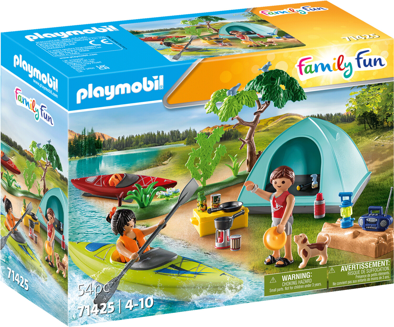 Soldes Playmobil Famille et tente (71425) 2024 au meilleur prix