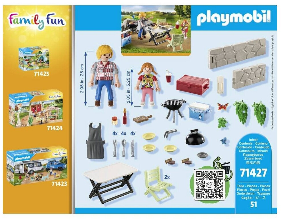 Playmobil Family Fun - Barbacoa (71427) desde 10,72 €