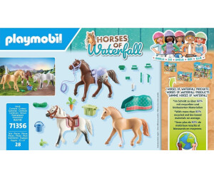 Playmobil Horses of Waterfall - Establo de Caballos con Amelia y