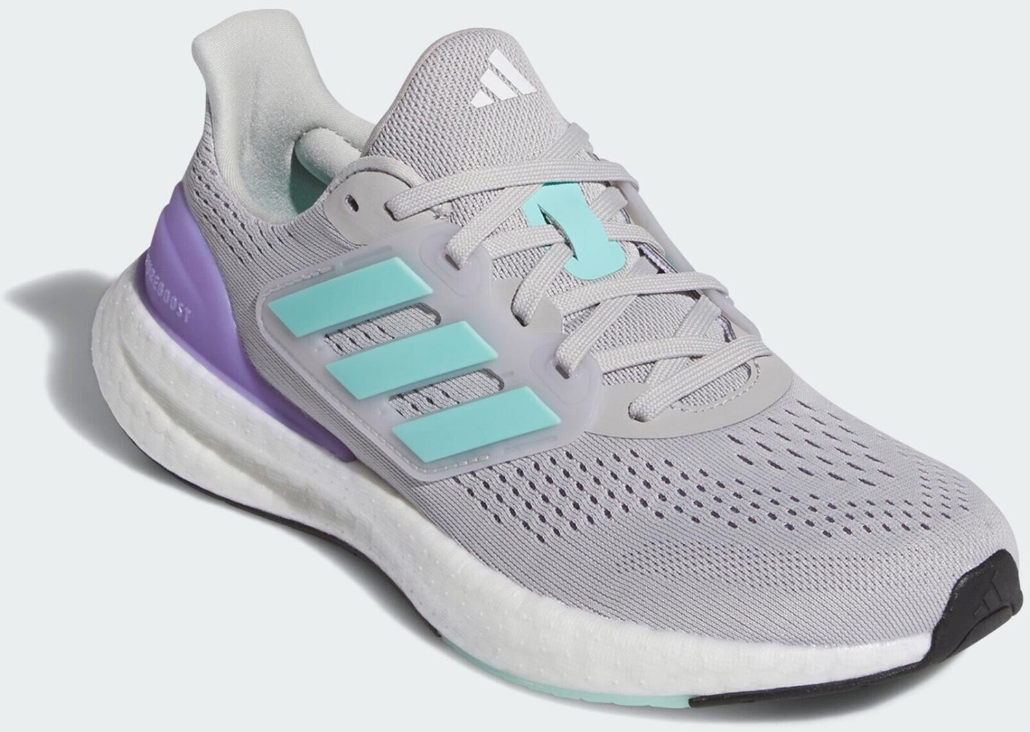 Buy Adidas Pureboost 23 Grey Two Flash Aqua Cloud White from