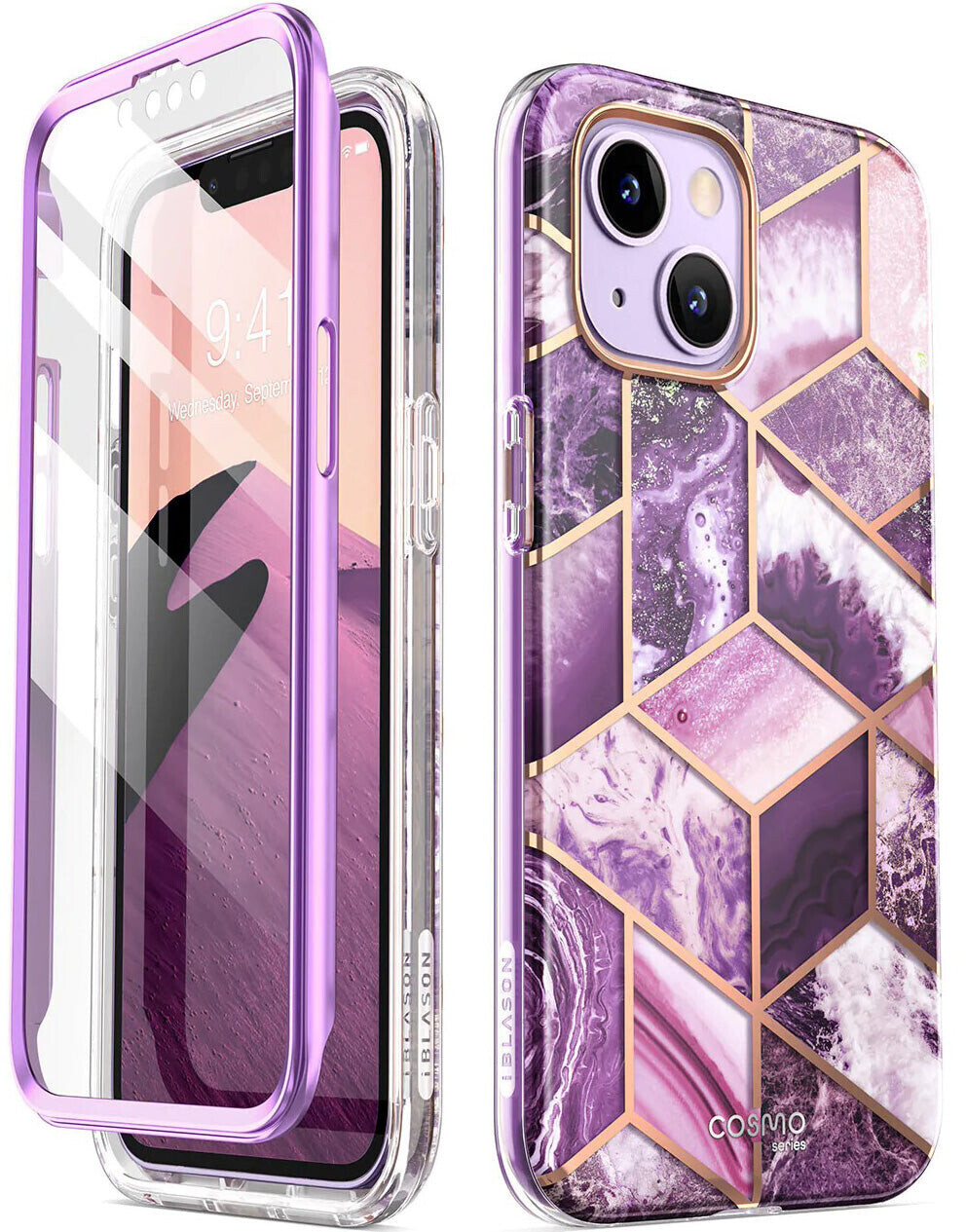 Supcase i-Blason Cosmo SP for iPhone 14 Plus Marmor-violet