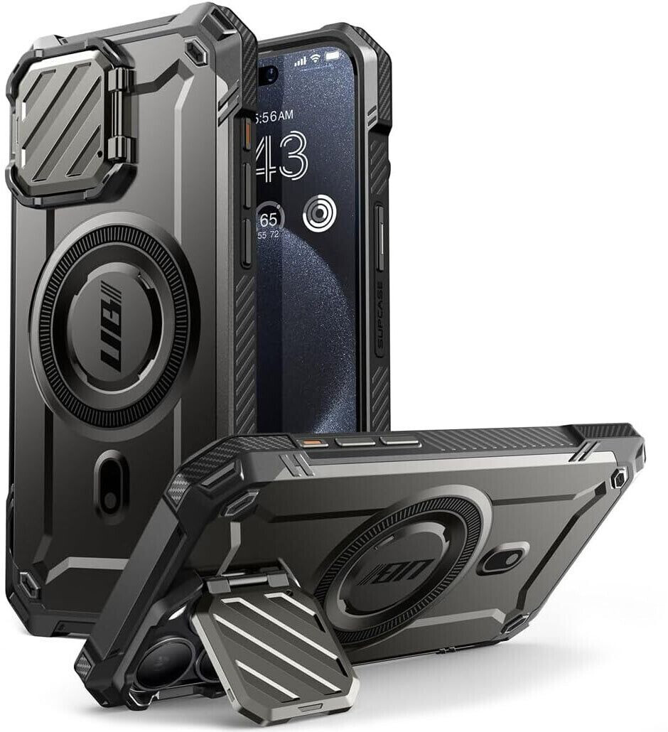 Supcase UB Mag XT with MagSafe for iPhone 15 Pro Black