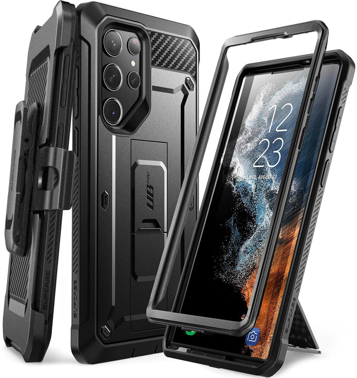 Supcase UB Pro noSP for Galaxy S23 Ultra 5G Black