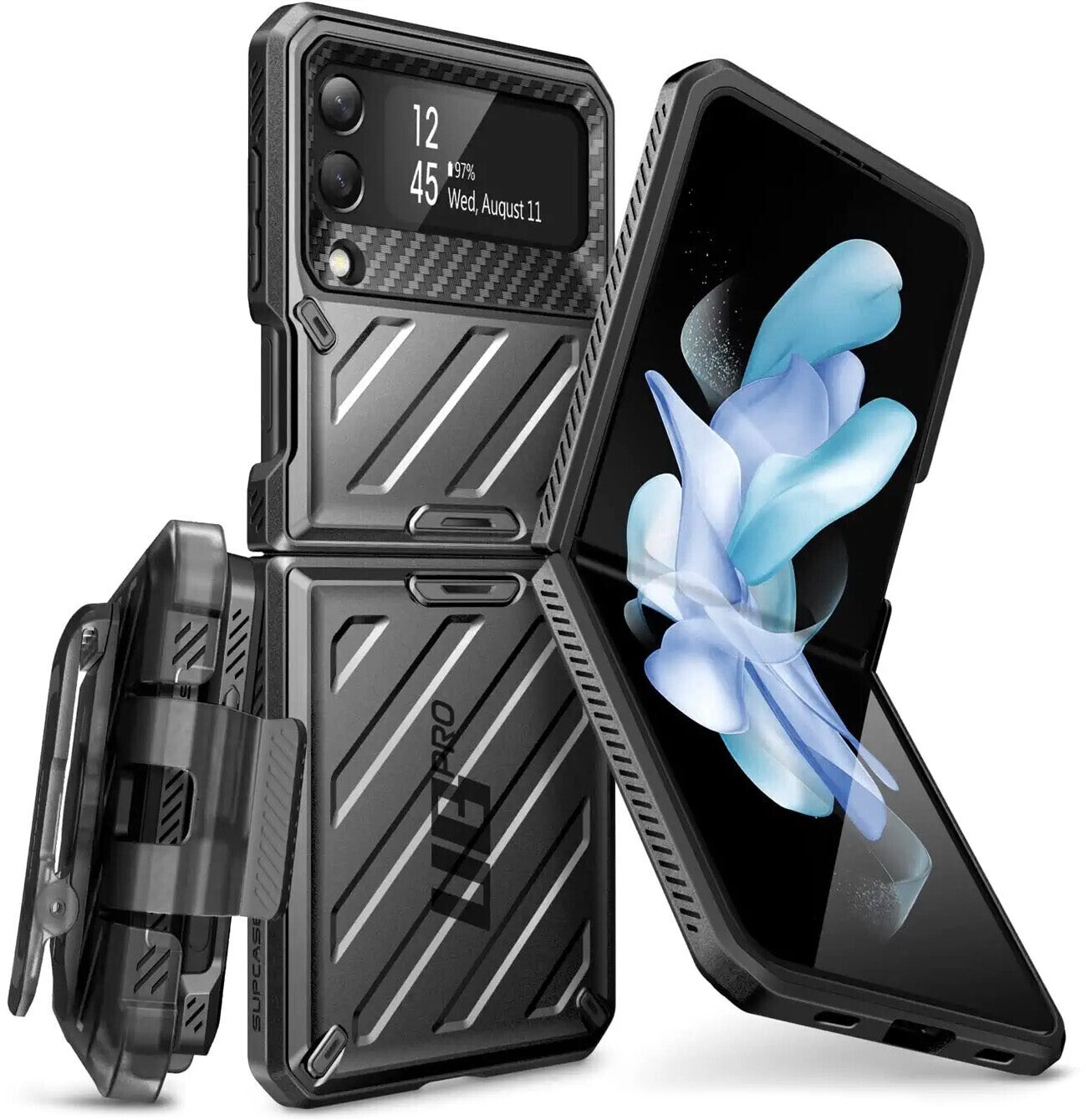 Supcase UB Pro noSP for Galaxy Z Flip4 Black