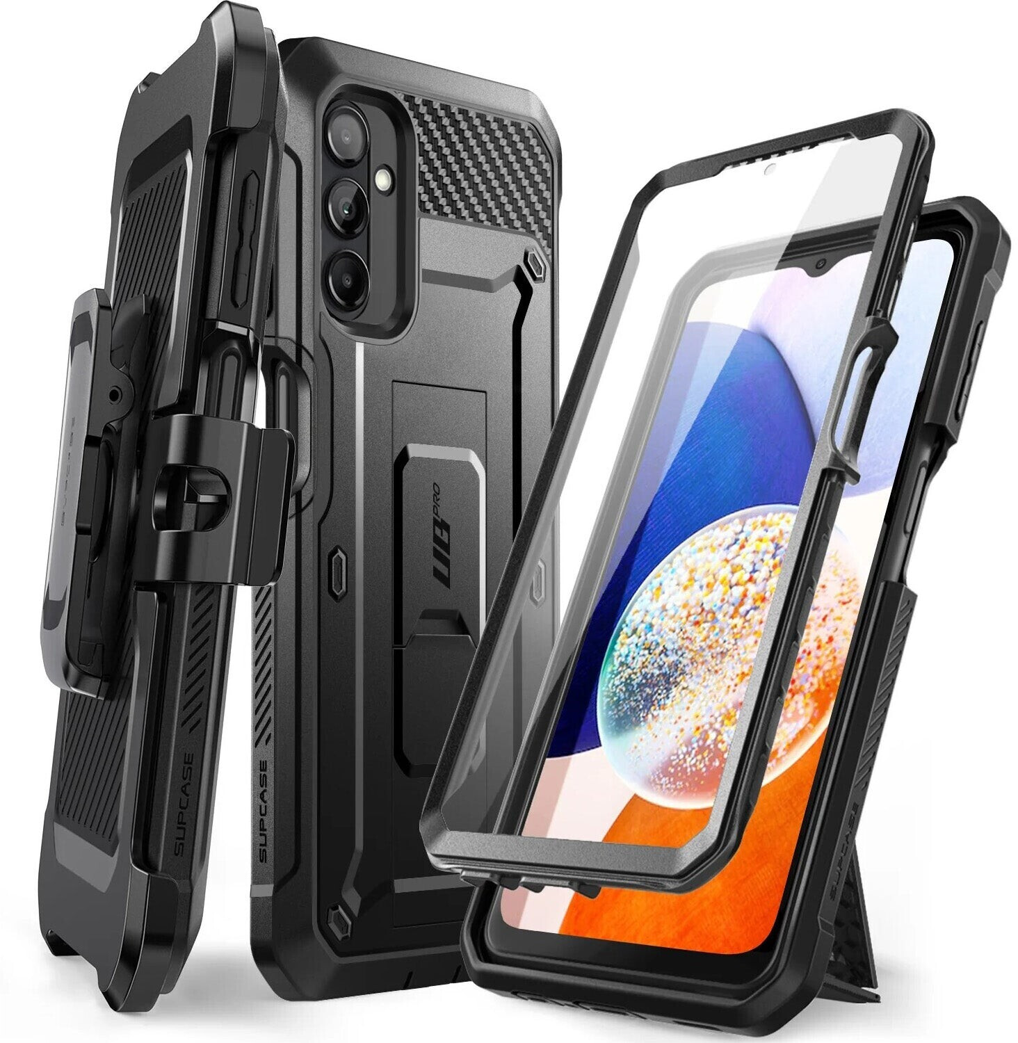 Supcase UB Pro SP for Galaxy A14 5G/4G Black