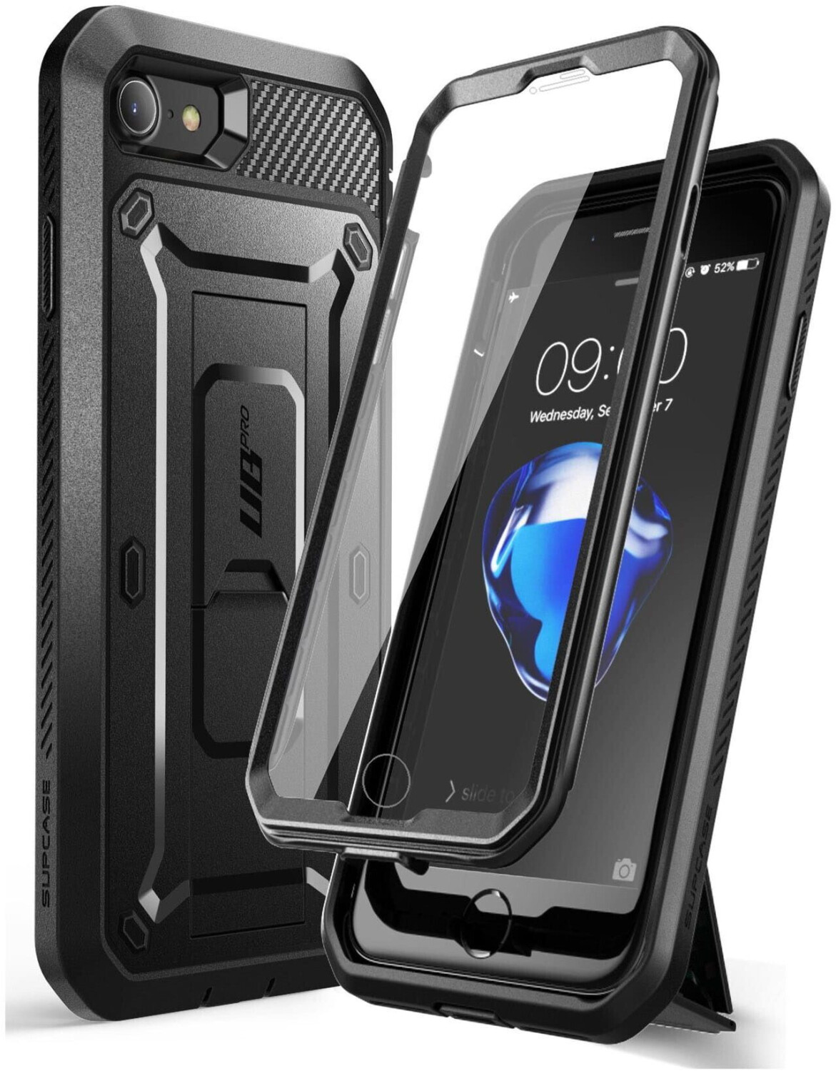 Supcase UB Pro SP for iPhone SE 2022/2020 8/7 Black