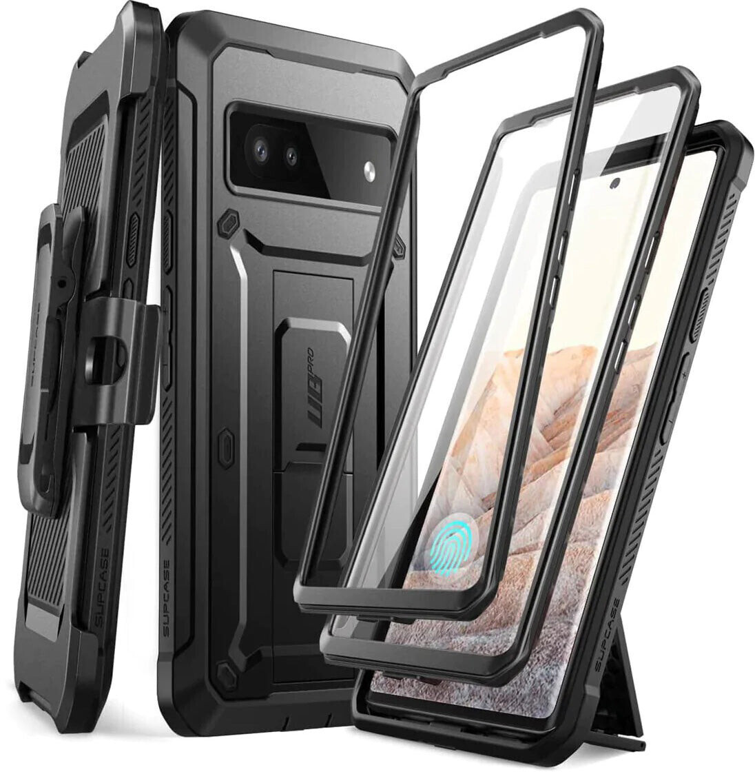 Supcase UB Pro SP+noSP for Pixel 6A Black