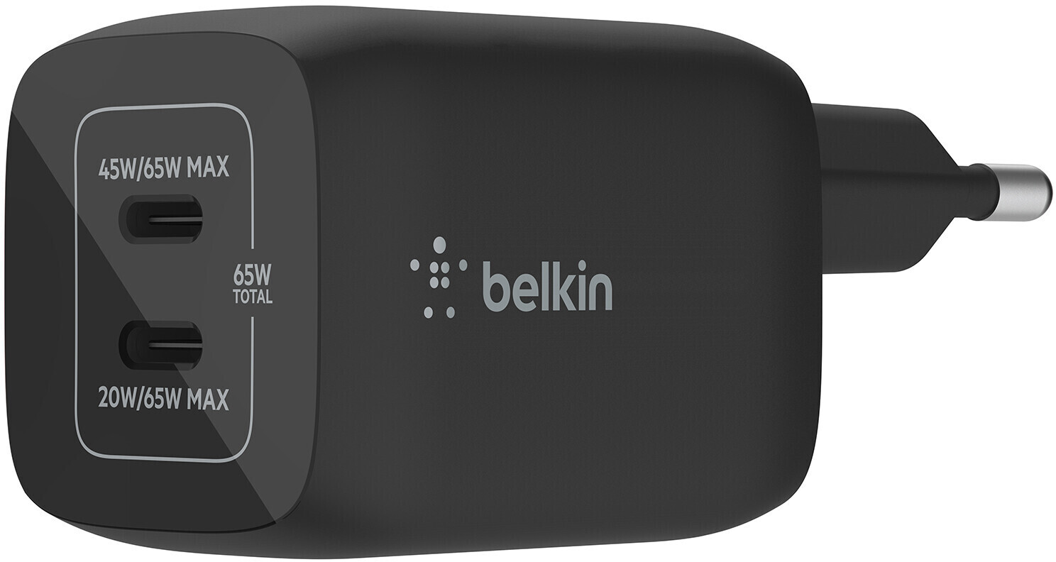 Belkin Boost Charge Pro Cargador GaN Dual USB-C/USB-A 108W