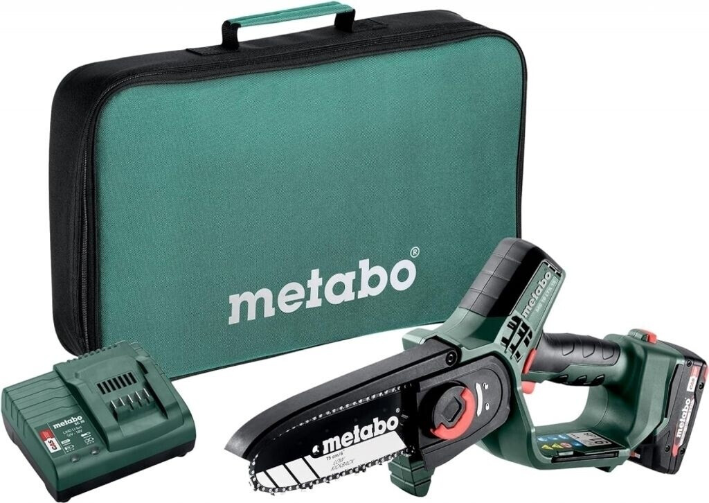 Metabo MS 18 LTX 15 (with battery and charger)