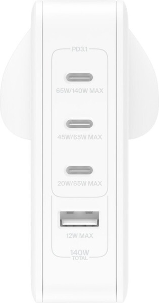 Belkin BoostCharge Pro 140-W-4-Port-GaN-Ladegerät