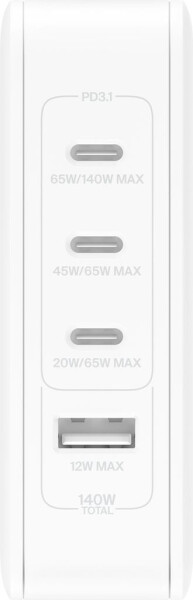 Belkin BoostCharge Pro 140-W-4-Port-GaN-Ladegerät, Bild 3