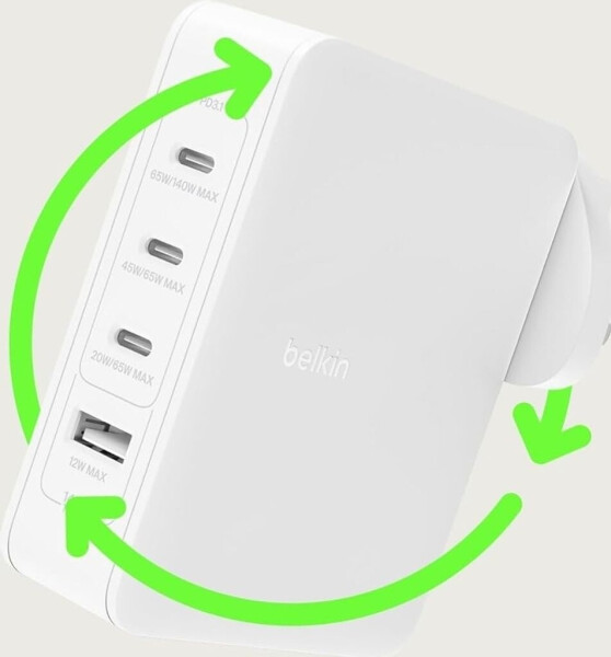 Belkin BoostCharge Pro 140-W-4-Port-GaN-Ladegerät, Bild 23