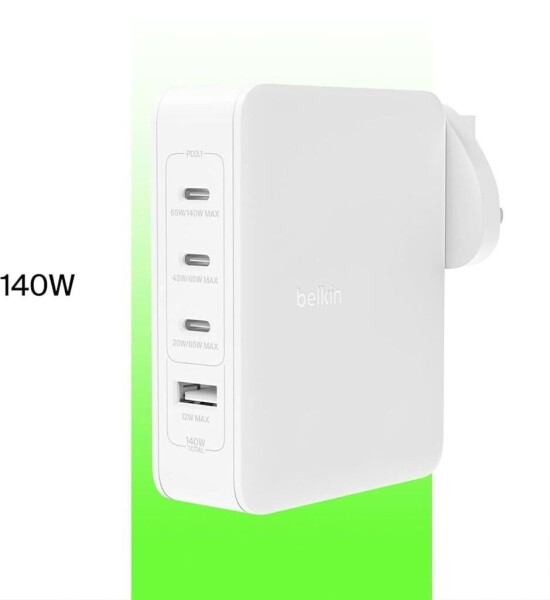 Belkin BoostCharge Pro 140-W-4-Port-GaN-Ladegerät, Bild 26