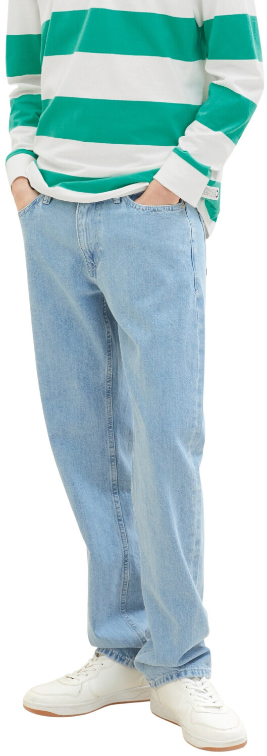 bei € 25,99 blue 90s Straight (1037113-10111) Tailor bleached ab Preisvergleich | denim Denim clean Jeans Tom