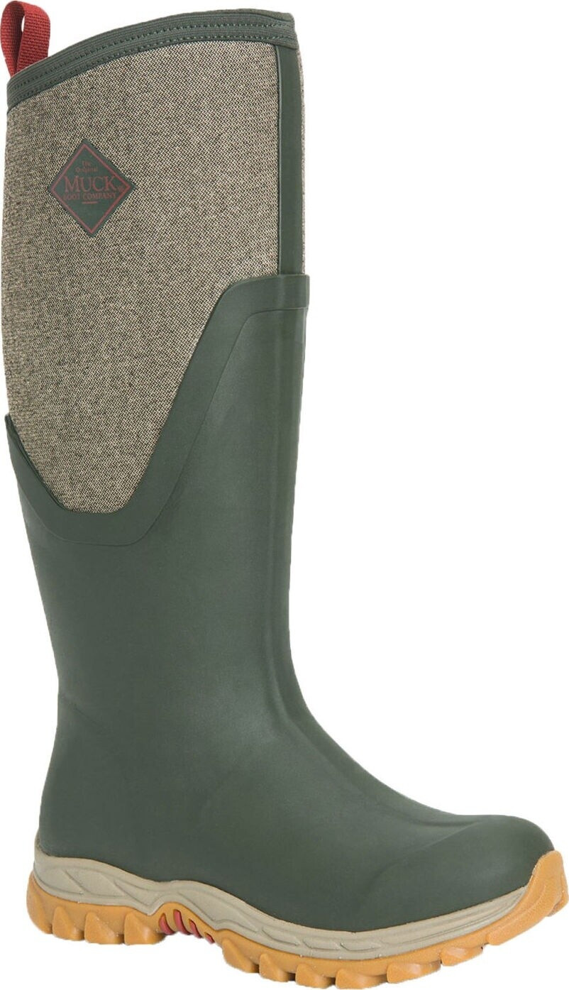 Muck Boot Arctic Sport II Tall dark olive herringbone