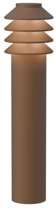 Louis Poulsen Bysted Garden Long LED 2700K w/Stake Corten (5747405714)