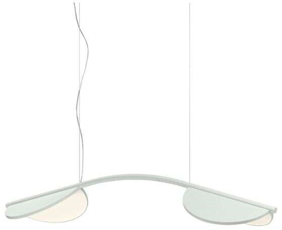 FLOS Almendra S2 Long pendant light Off-White (F0444009)