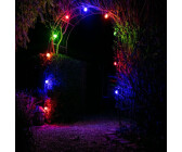 Grundig Lichterkette Sterne Bunt 100 LED 8 Lichtmodi 9,9m  Weihnachtslichterkette