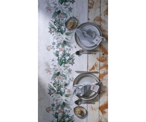 Apelt Tischläufer grün (weiß, 34,95 | bei ab (18652527-0) 6203 € cm Preisvergleich 48x140 grün) WINTERWELT