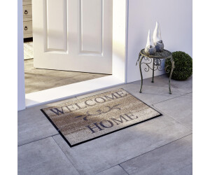 Wash+Dry Fußmatte waschbar Welcome Home beige 40x60 cm ab 27,99 € |  Preisvergleich bei