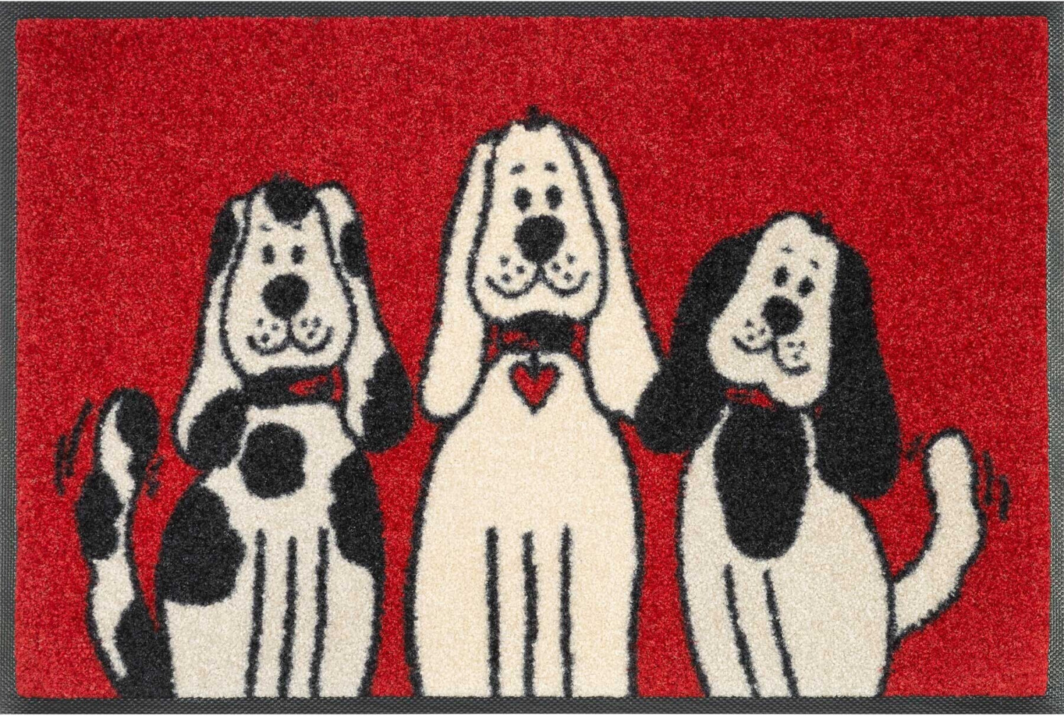 Wash+Dry Fußmatte waschbar Three Dogs 40x60 cm ab 23,92 € | Preisvergleich  bei